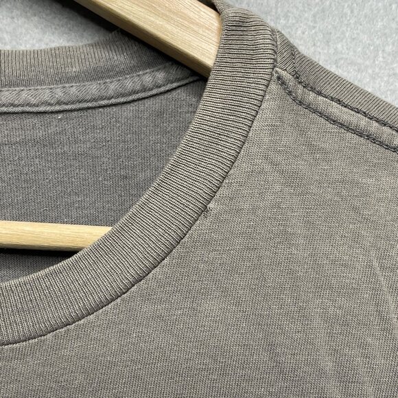 Vintage Y2K Anchor Blue Skull Graphic Integritas Graphic Tee L - Picture 4 of 8